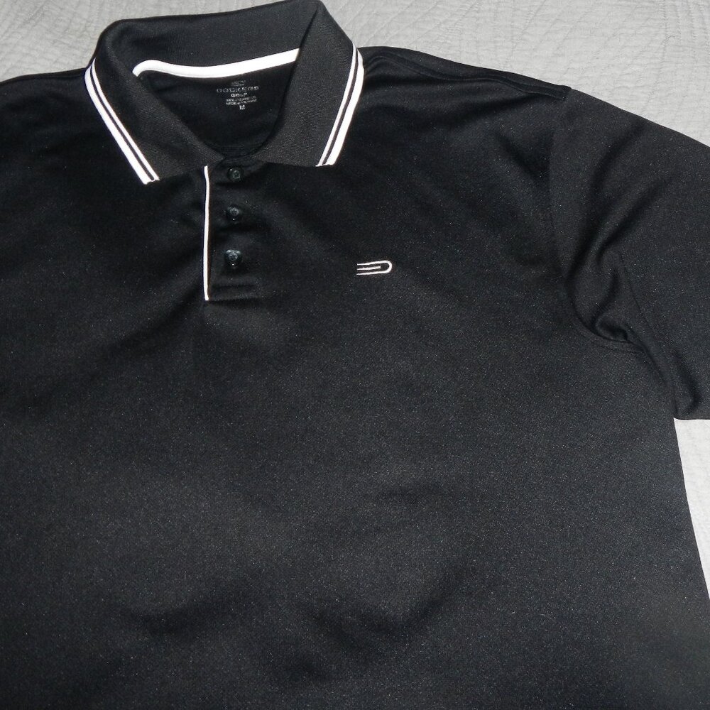 Dockers Lightweight Men's Black Golf Shirt Size Medium (perfect condition)